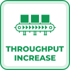 Throughput Increase
